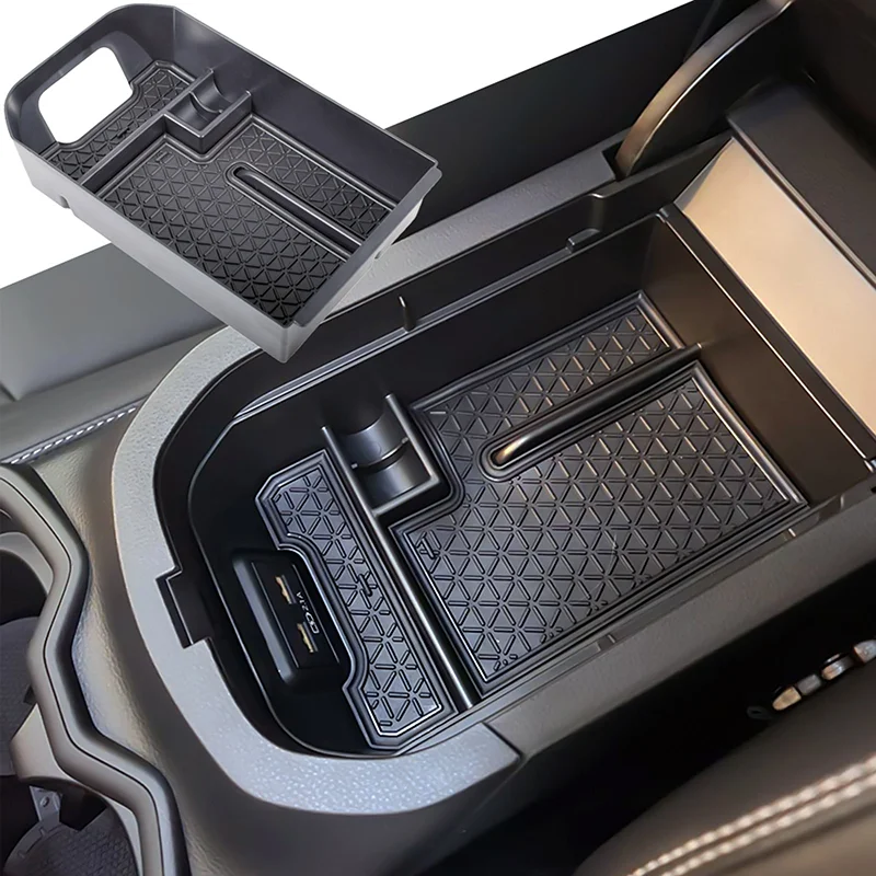 

Center Console Organizer Compatible For RAV4 2019 2021 2020 2022 2023 Insert Tray Accessories Armrest Secondary Storage Box