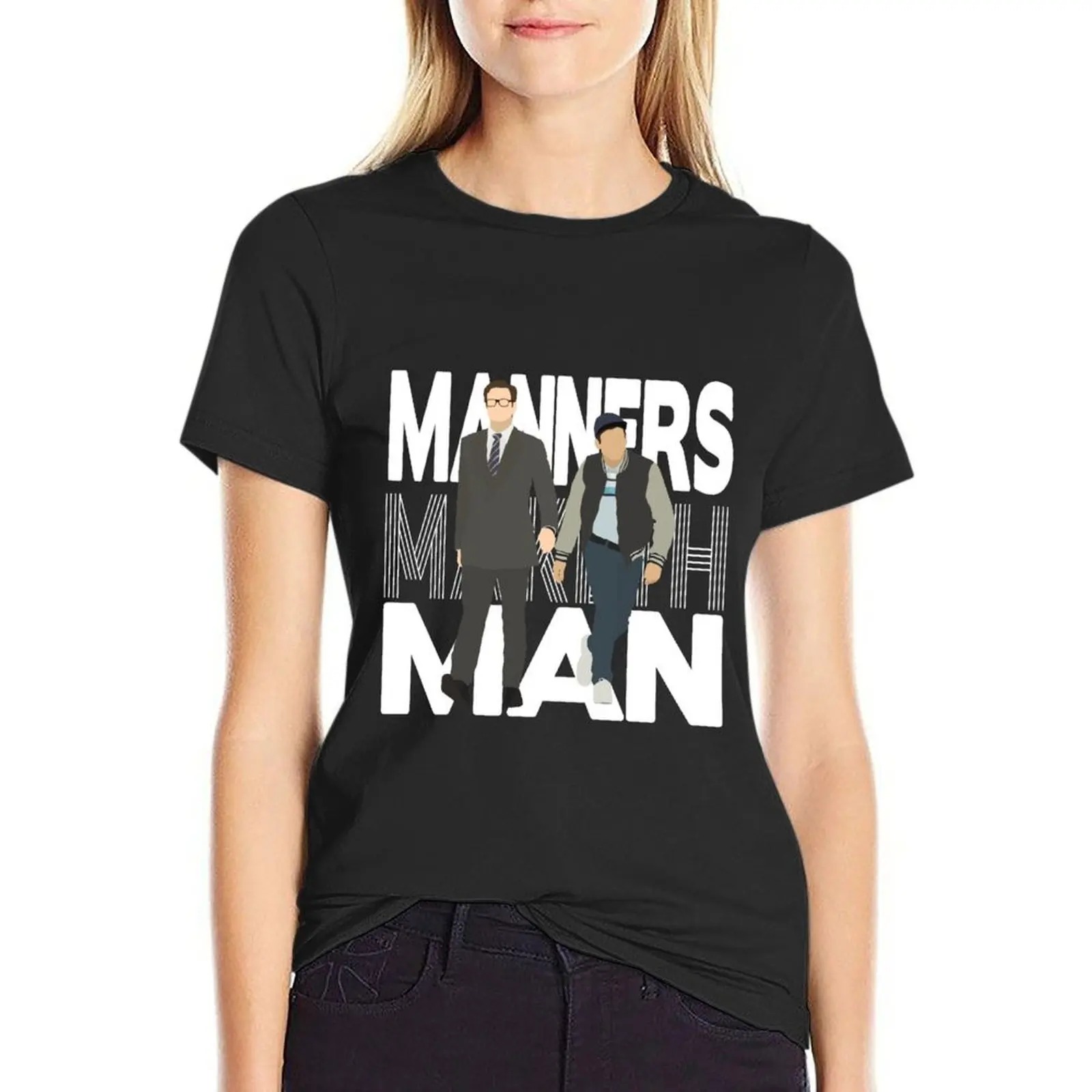 

Manners Maketh Man T-Shirt female aesthetic clothes shirts graphic tees woman t shirt