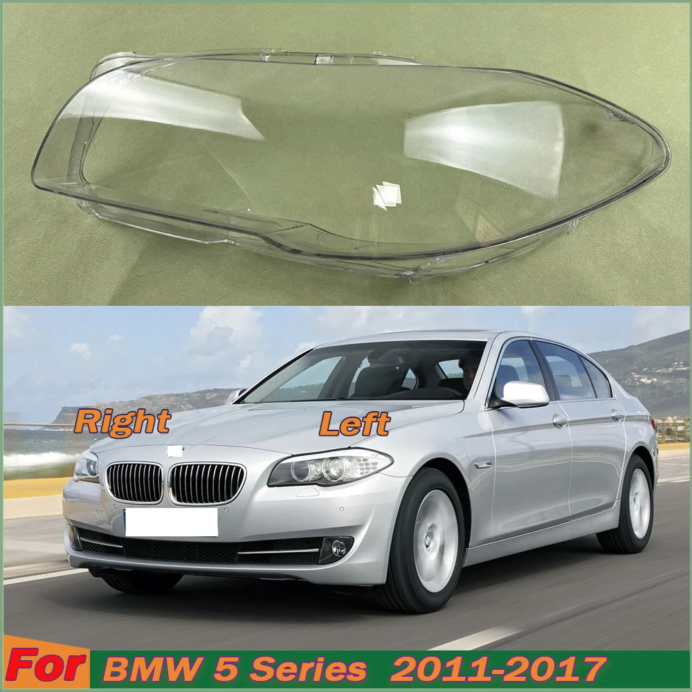 

Car Accessories Headlight Lamp Shade For BMW 5 Series F18 F10 520 525 535 530 2011-2017 Headlamp Lampshade Cover Lens Plexiglass