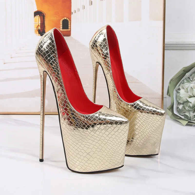 

Catwalk Shows Discoloration Pumps Shoes Woman 19 22cm Thin Heels Bridal Zapatos Mujer Party Girl's Stiletto Customized Color