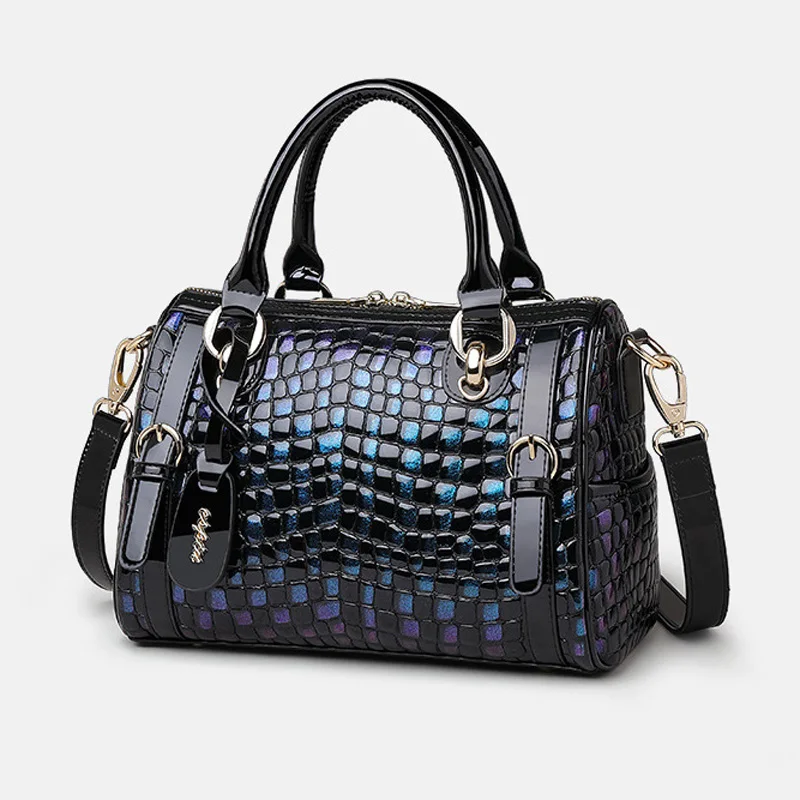 

2023 New Fashion Alligator Women Handbags European Designer Cow Genuine Leather Shoulder Bags Girl Brand Luxury Crossbody Bag