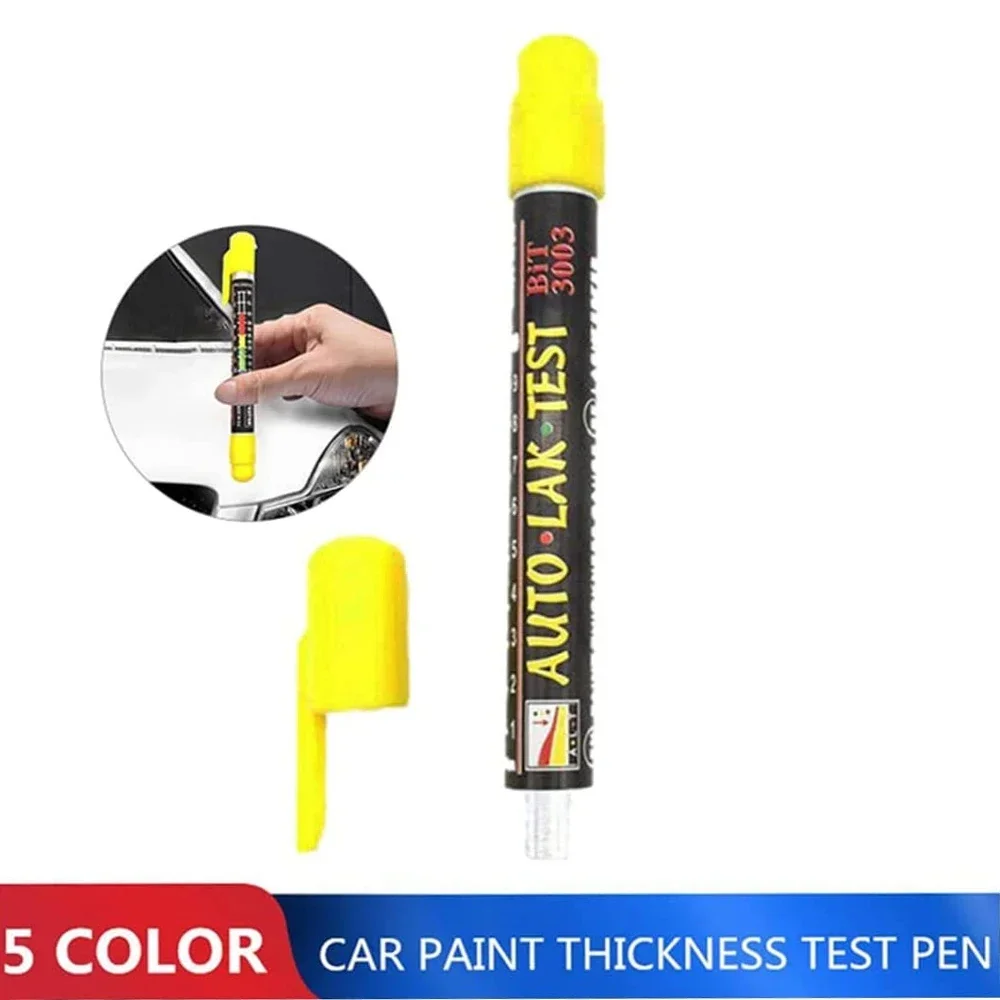 Fast Automotive Paint Film Thickness Tester, the new coating thickness gauge with a magnetic crash test tip