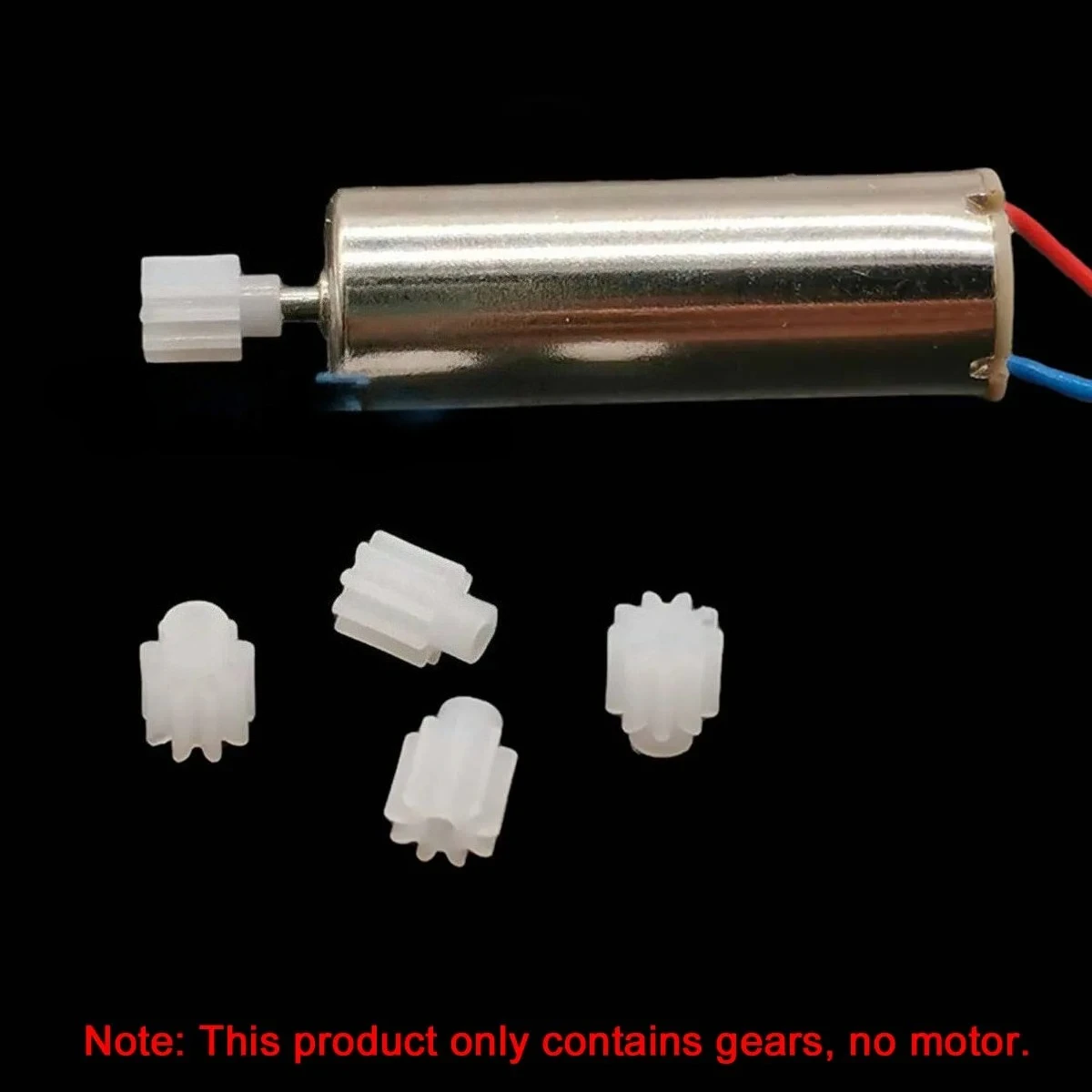 

1/10/100Pcs 91A 0.3M Plastic Gear 9 Teeth White POM Gear Motor Pinion Bore 1mm DIY Toy Aircraft Quadcopter Parts Accessories