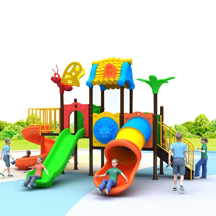 Kids Play Slides Amusement Park Facilities Outdoor Playground Equipment