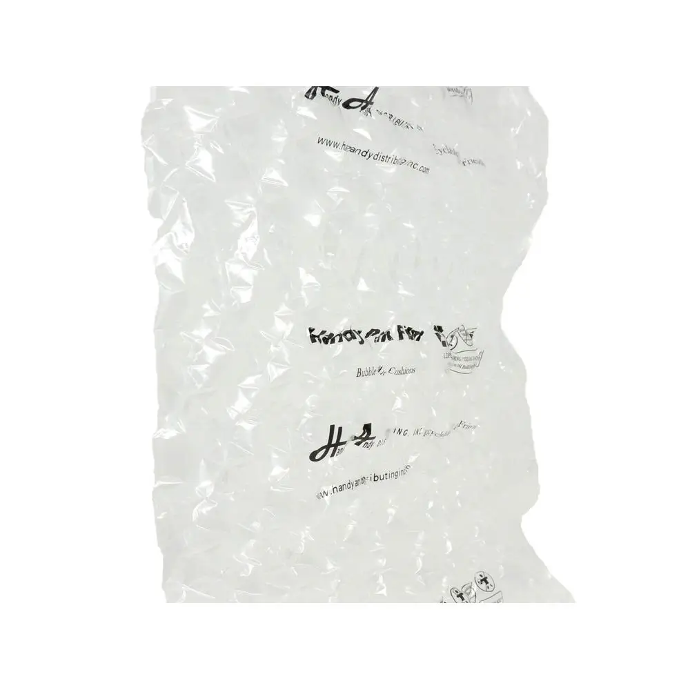 Air Bubble Cushion Film Mini Pak'R Machine 656Ft Roll LDPE Material 1/2in Inflated Thickness Easy Tear Perforations RFID Tag