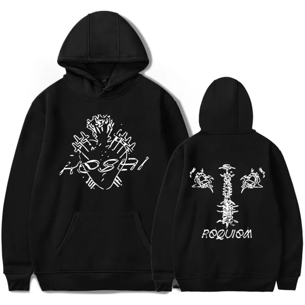 

Keshi Requiem Merch Толстовка с капюшоном для женщин и мужчин Толстовка с длинными рукавами Модный пуловер Одежда