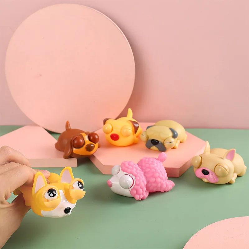 الإبداعية مضحك مقلة العين انفجار ضغط العين لعبة الحب النوم الكلاب قرصة لعب الكبار الاطفال الإجهاد الإغاثة تململ لعبة دمية لعبة #3