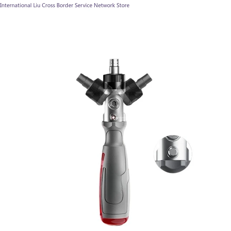 Multi-angle Handheld Foldable Ratchet Screwdriver  Multi-Bit Screw Driver Electrician Disassembly Hand  Maintenance Tools
