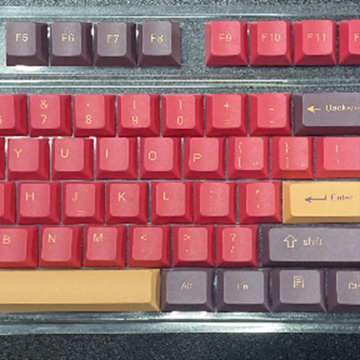 Exclusive 115-Key Pbt Sublimation Process Mechanical Keyboard Keycap with Key Puller for 61/87/104/108/Numeric Keyboard