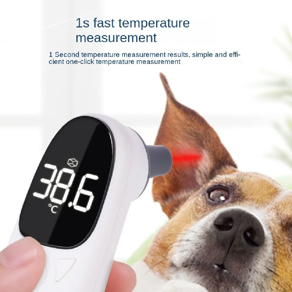 Animal Temperature Measuring Instrument Veterinary Thermometer Pet Infrared Non-contact Electronic For Dog Cattle Sheep Cats