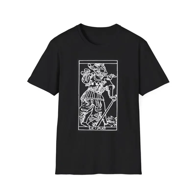 The Fool Tarot Card New Beginnings T-Shirt