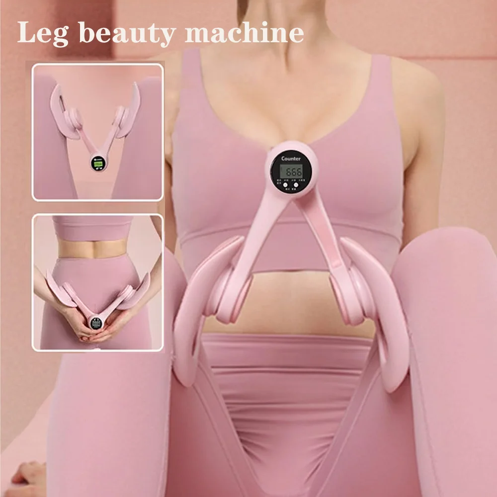 

Non-Slip Comfortable Pelvic Floor Muscle Trainer Thigh Exerciser Leg Trainer For Postpartum Recovery Butt Training With counting