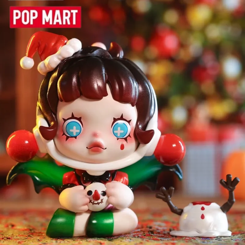 

POPMART SKULLPANDA Series FUNKY WINTER Figure Blind Box Mystery Box Guess Bag Toys Doll Cute Desktop Ornament Collection
