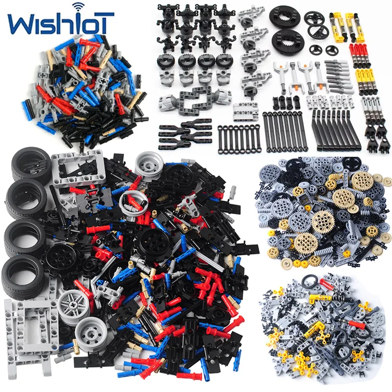 

Технологичные перфорированные строительные блоки: детали для сборки (шестерни, балки, штифты, кронштейны) для модификации игрушек MOC, аксессуары для конструкторов