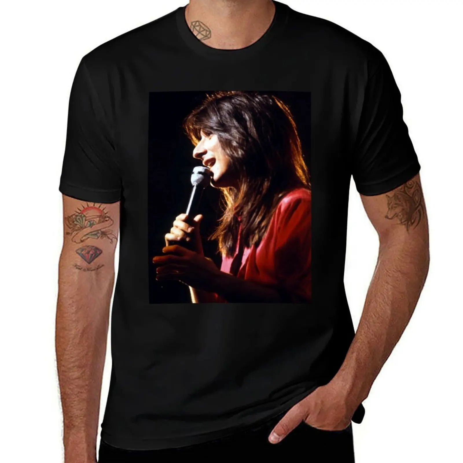 

steve perry T-Shirt Breathable Sportswear T-Shirt for Men