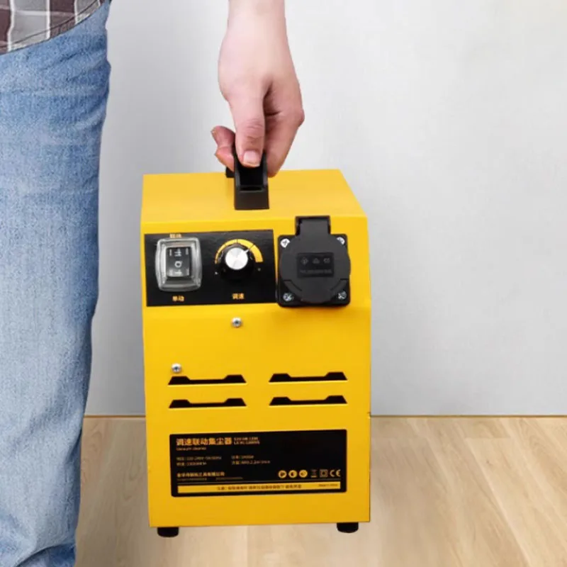 High Power Cyclone Separator Dust Extractor Industrial Woodworking Household Vacuum Dust Collector