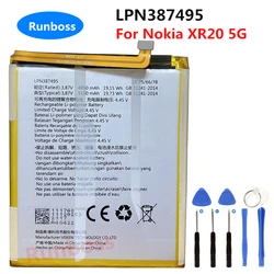 New Original LPN387495 5100mAh Battery For Nokia XR20 5G Replacement Mobile Phone Batteries