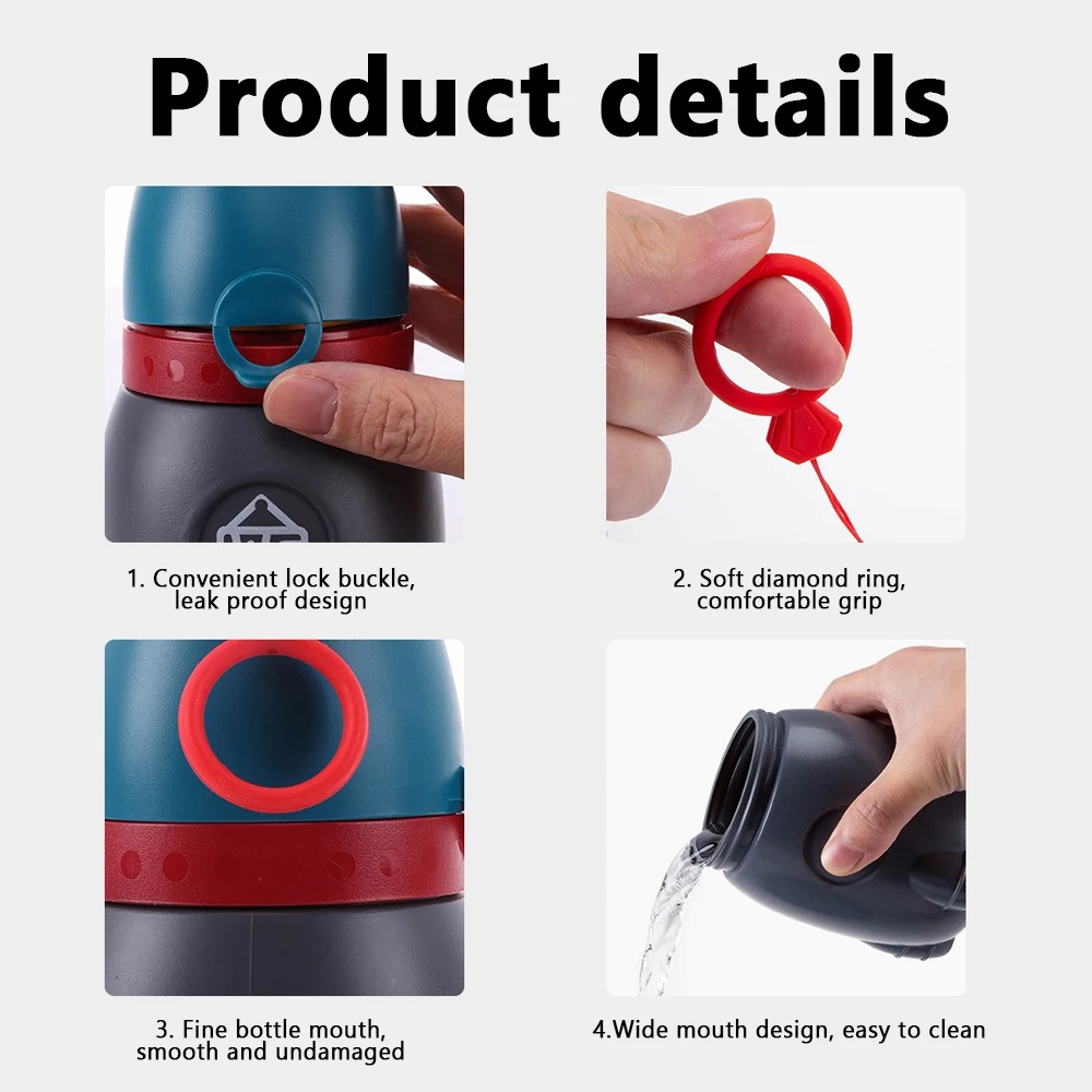 Children's Portable Rocket Urinal Potty Training Toilet for Boys Girls Travel Outdoor Camping Car Urine Bottle Kids Pee Tool view 2