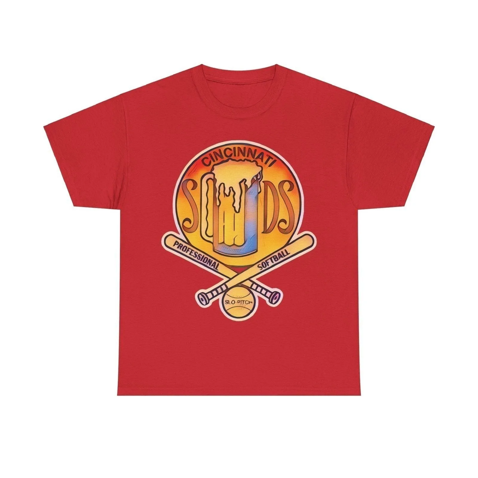 Camiseta do time de softball do Ohio de Cincinnati Suds