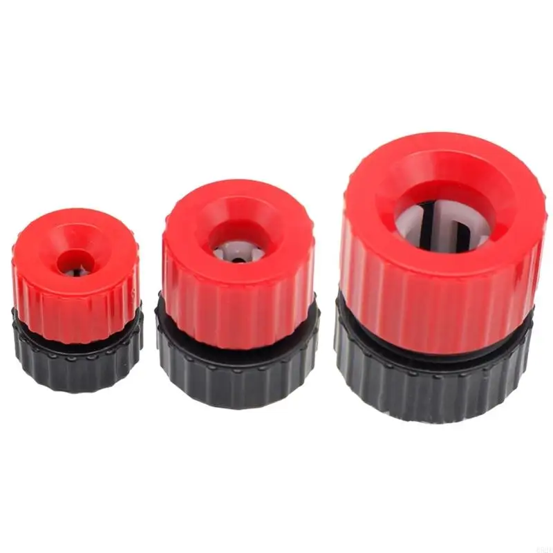 652F 3 Pack Adjustable Depth Guide Stop Collars for Drill Bit Carpentry and DIYer Ensures Consistent Drilling Aluminum Alloy