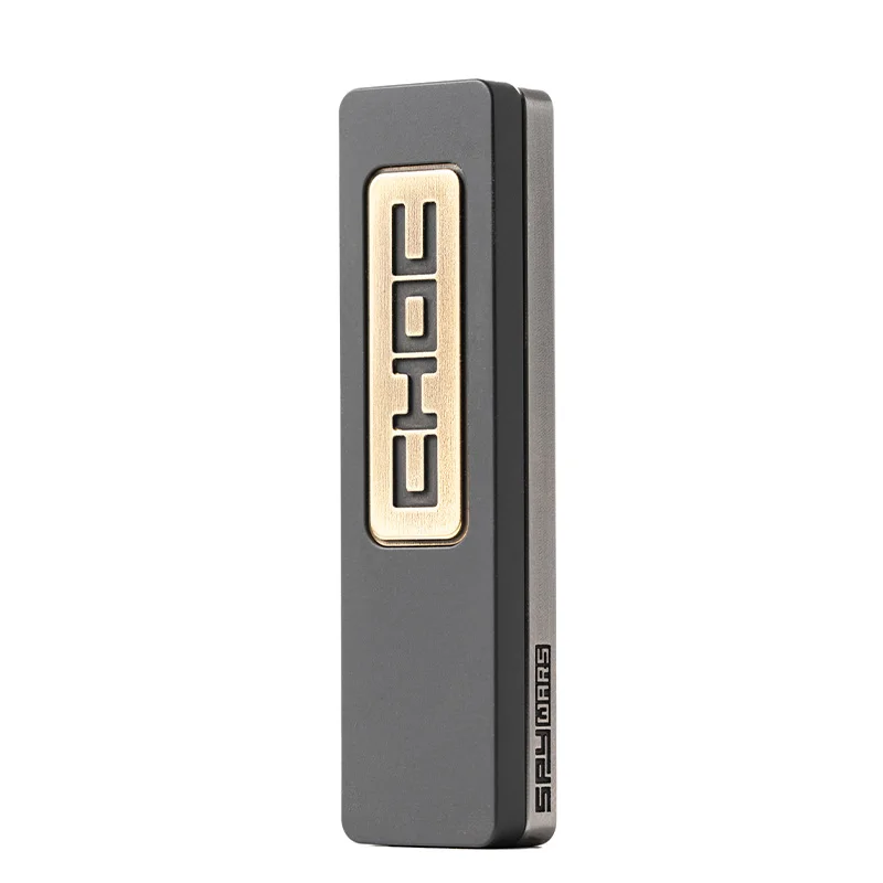 Juguete pequeño EDC de descompresión de Metal, orgulloso, antiguo herrero, CHOC, Chocolate, marca de empuje, giroscopio mecánico de empuje directo para la yema del dedo