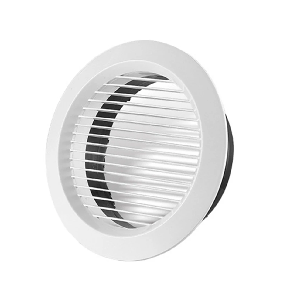 Installation ABS Ventilation Grille Adjustable Vent Cover Efficient Exhaust Inlet Installation Suitable Interior