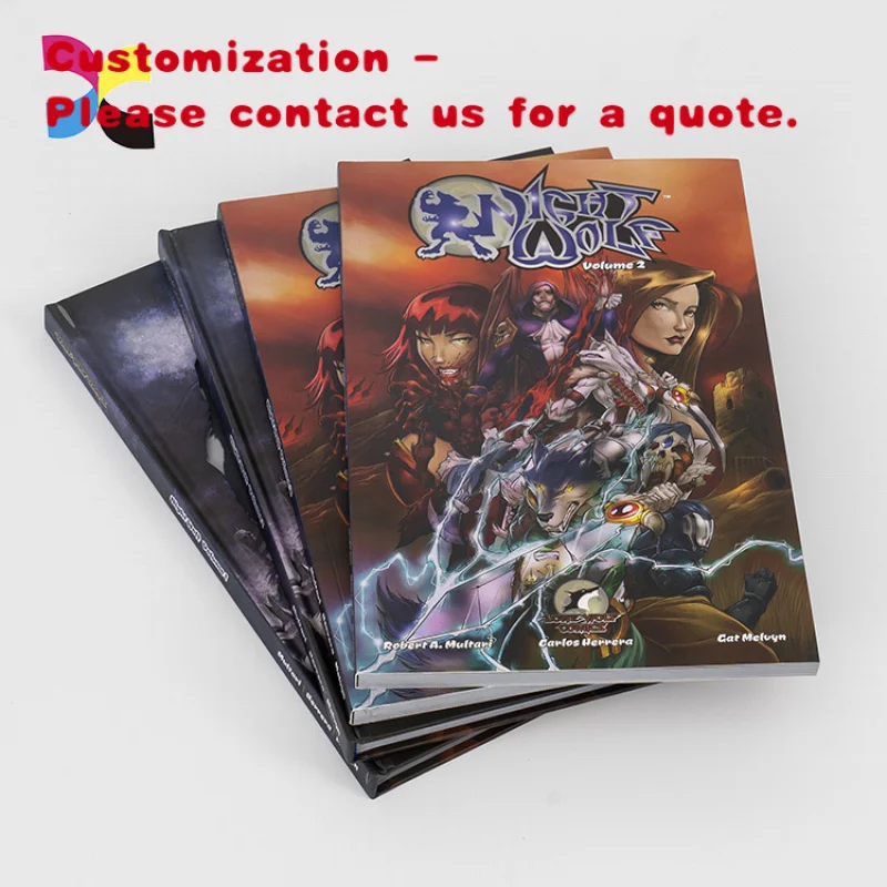 

custom.Customized Binding Offset Printing Full-Color Comic Softcover Storybooks Children