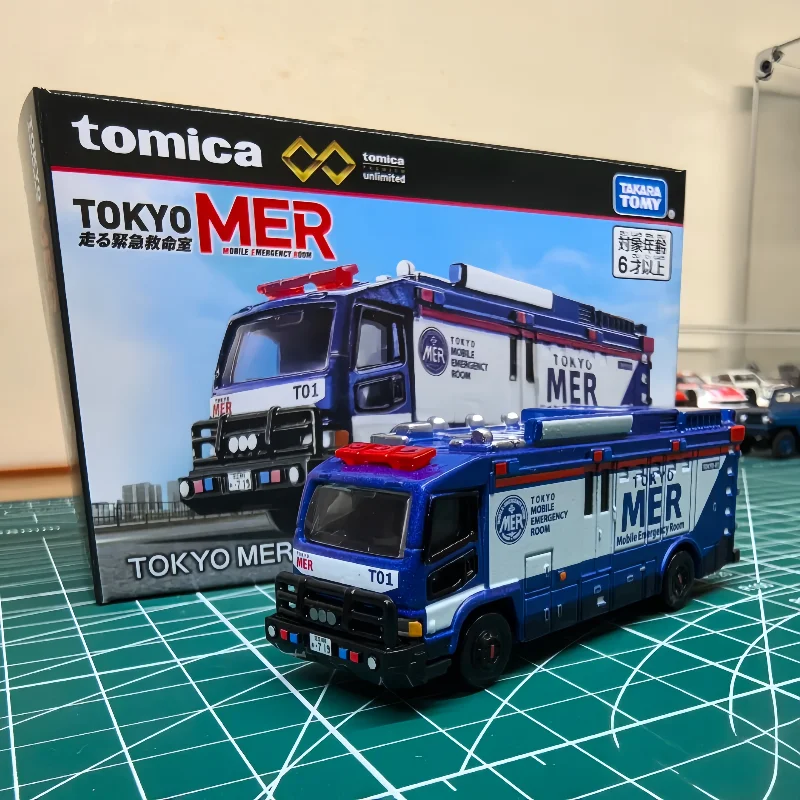 Tomica Genuine Premium Unlimited Tokyo Mer Car (T01) Mini Car Toy Alloy Toys Motor Vehicle Diecast Metal Model Toy Gift