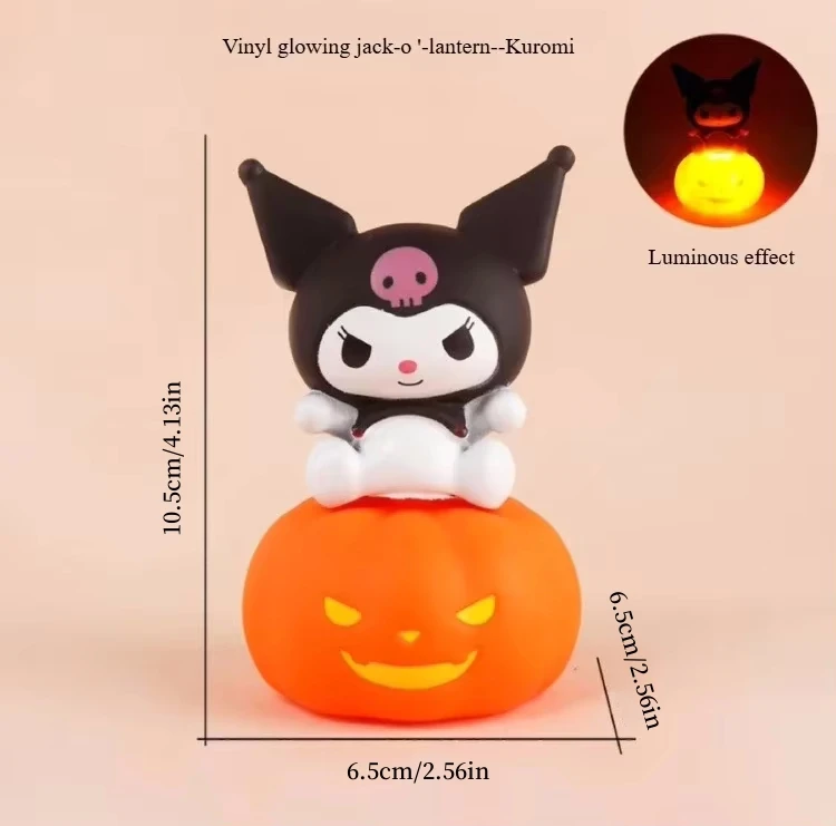 Miniso Hello Kitty Night Light Luminous ของเล่นเด็กโคมไฟข้างเตียงอะนิเมะการ์ตูน Kuromi Cinnamoroll เด็กน่ารักของขวัญ