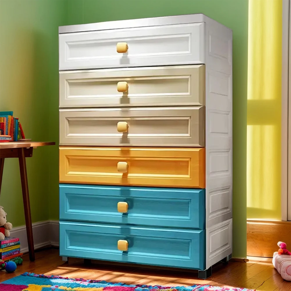 

Drawers Chests with Wheels Dressers Organizer Modern Nightstand Drawers Storage Cabinet for Bedroom Living Room Hallway