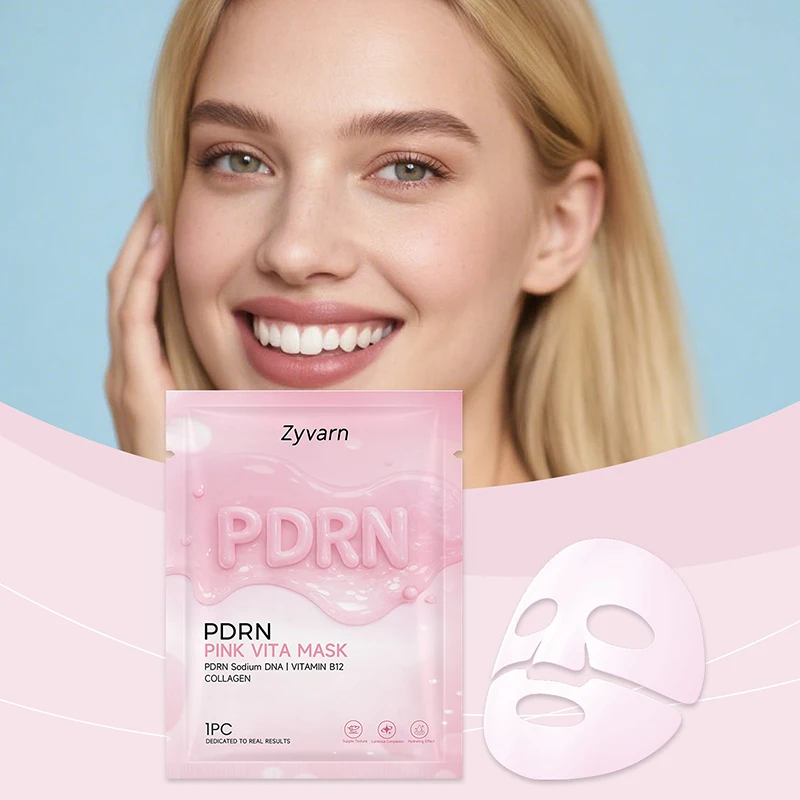 Pdrn Pink Vita Gel Mask Collagen Salmon Dna Lifting And Firming Mask Deeply Hydrate Nourish And Brighten Glow Skin 1/3/5pc