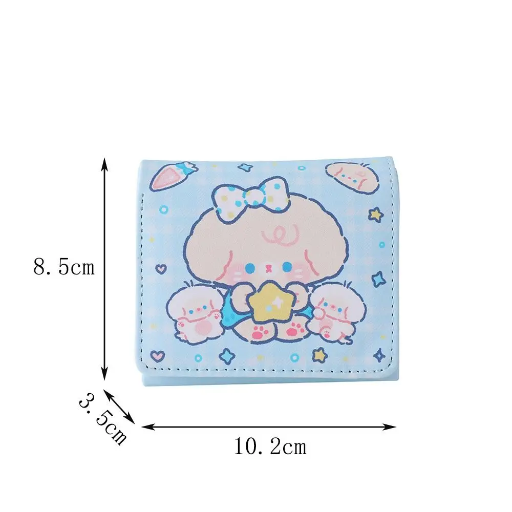 Cute Cartoon ID Card Organiser Bear Anti-theft Coin Purse Wallet Gift
