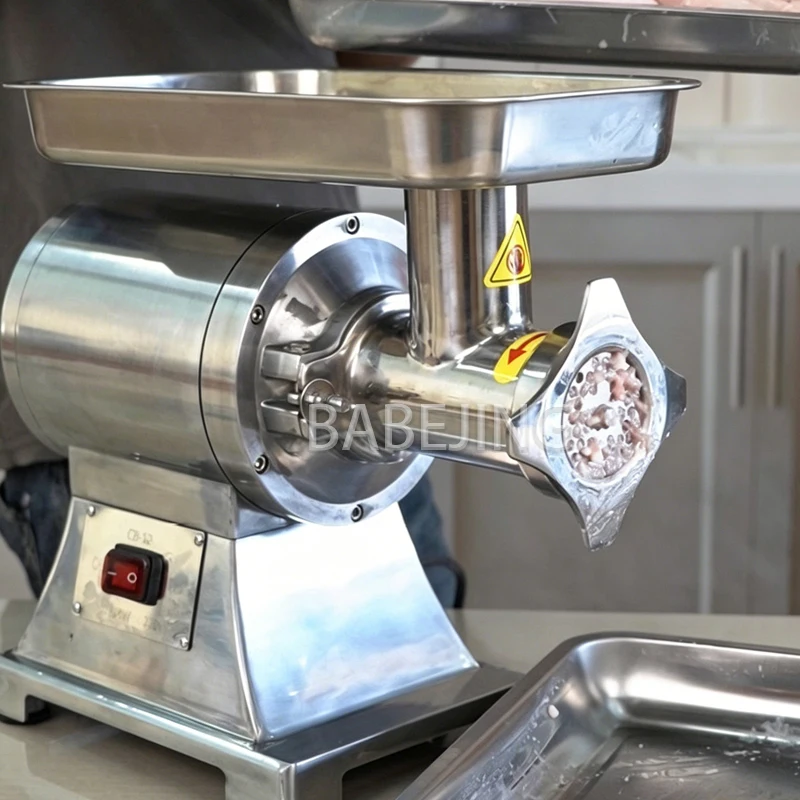 Intelligent Electric Meat Grinder High-Power Fully Automatic Desktop Vegetable & Chili Shredder Kitchen Appliance