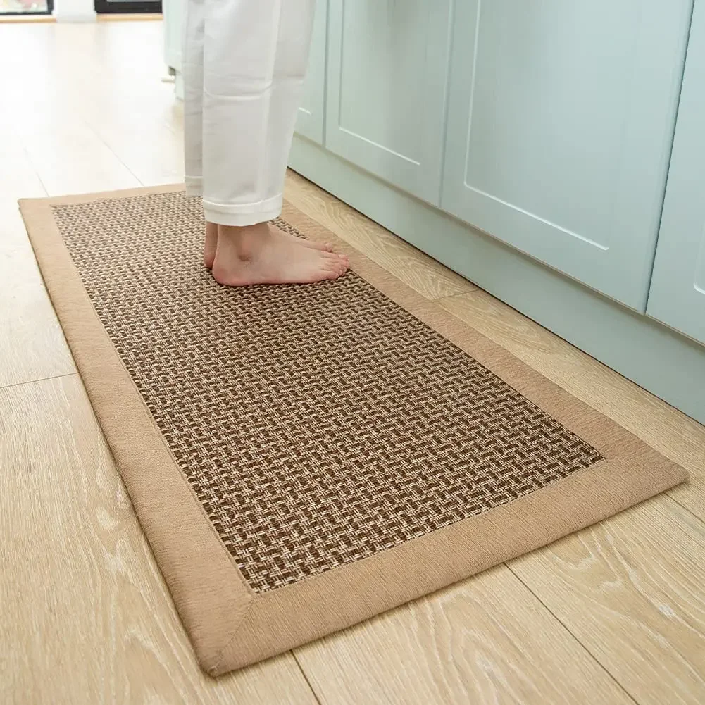Kitchen Rugs Floor Mats for in Front of Sink Absorbent Mat, Area Rugs Non Skid Runner for Be You
