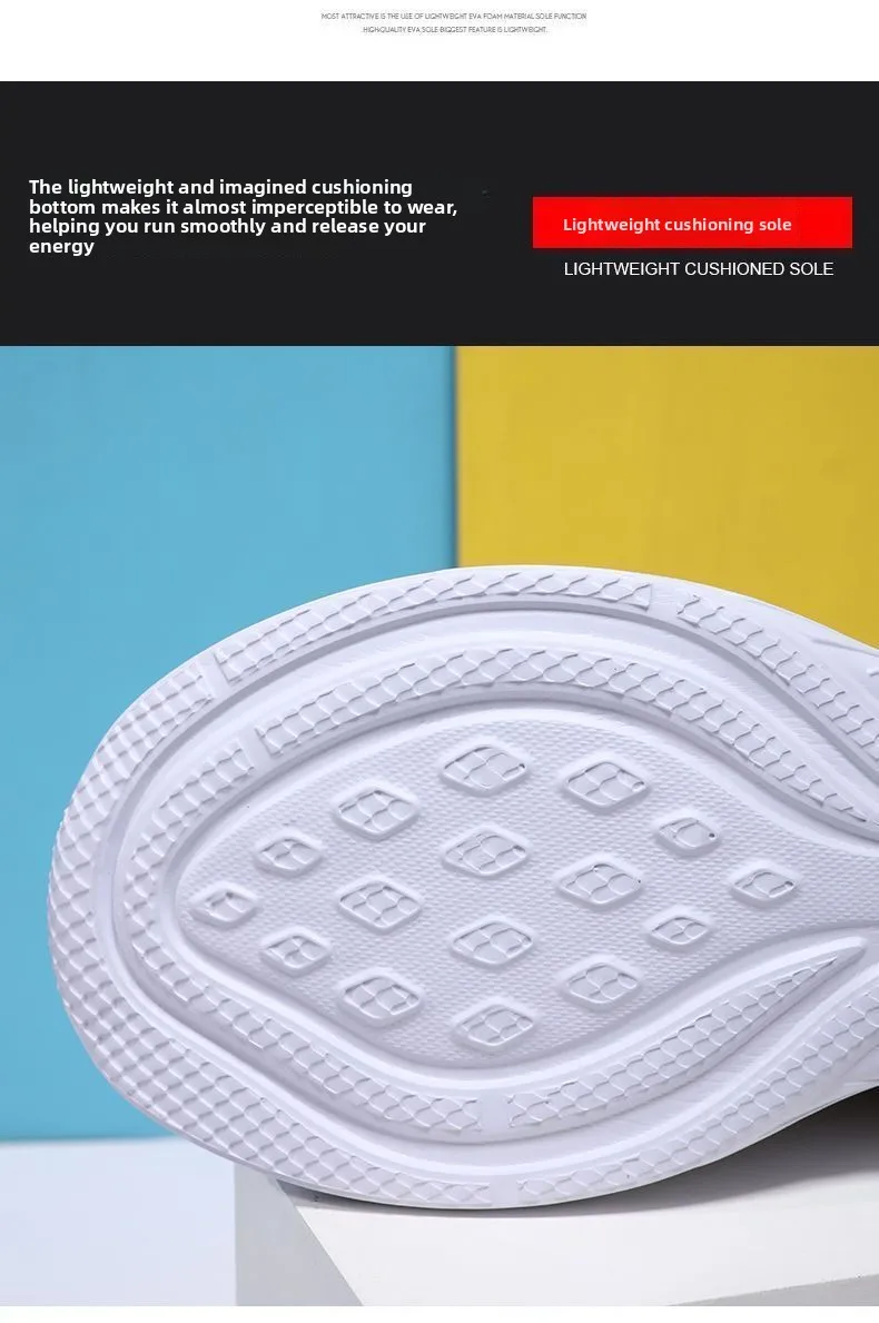 Damen-Sneaker zum Laufen, atmungsaktiv, mit Schnürung und Mesh-Material, rutschfest, leicht, bequem, ideal für sportliche Aktivitäten, zum Spazierengehen und für den Alltag. – Detail 2