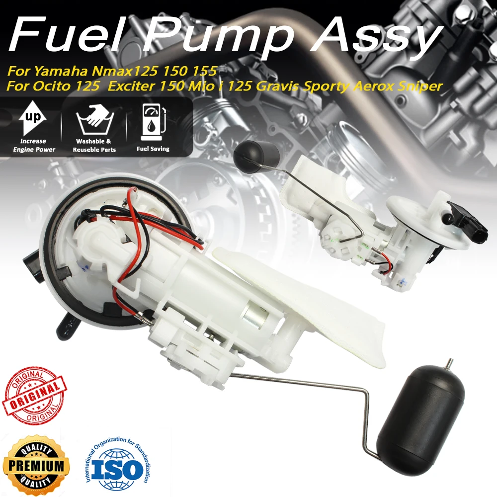 

For Yamaha Nmax 125 150 155 Ocito 125 Exciter 150 Mio i 125 Gravis Sporty Aerox Sniper Fuel Pump Assy