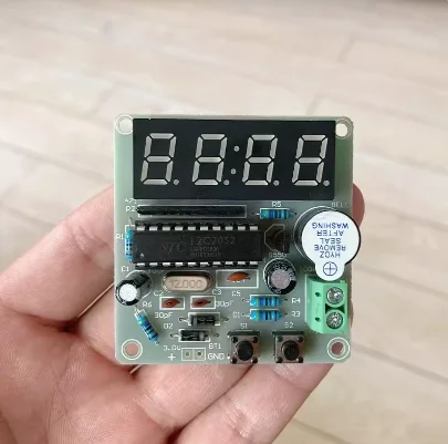 High Quality C51 4 Bits Electronic Clock Electronic Production Suite DIY Kits