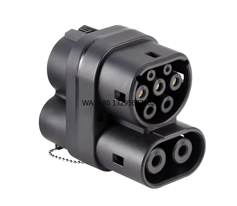 

200KW JCCTC Combo CCS1 to CCS2 Adapter 200amp AC DC EV Connector for European Electric Vehicles Retrofit/Upgrade