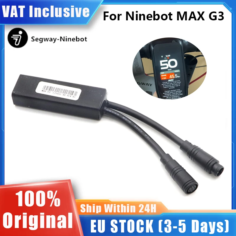 Câble de freinage personnalisé pour trottinette électrique Ninebot By Segway MAX G3 D/MAX G3 E, vitesse maximale 45 km/h, en stock UE