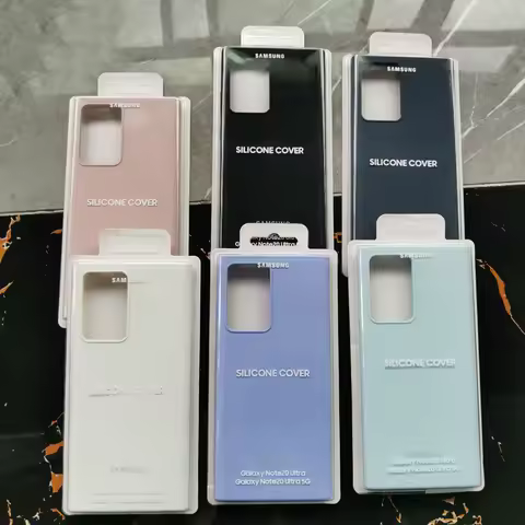 For Samsung Liquid Silicone Case Silky Soft-Touch Protective Back Cover For Galaxy S10 S20 S21 S22 S23 S24 note 20 ultra 10 Plus