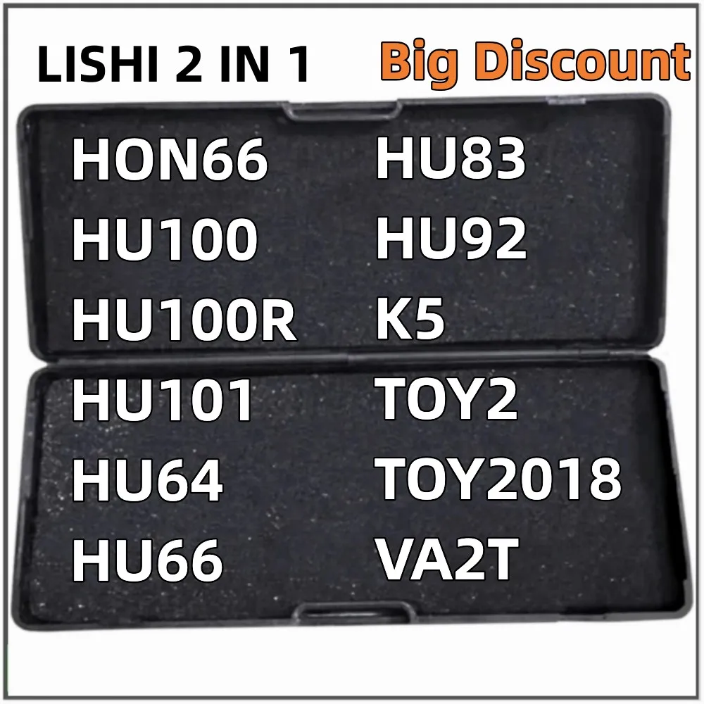

2 In1 Lishi Tools HON66 HU100 HU100R HU101 HU64 HU66 HU83 HU92 K5 TOY2 TOY2018 VA2T