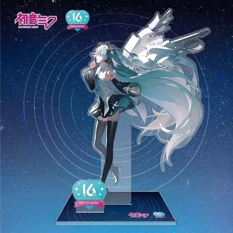 Hatsune Miku X GUNDAM Acrylic Stand Figure Hatsune Miku -Project DIVA- Anime Peripheral  Exquisite Collection Ornament Gift - view 2
