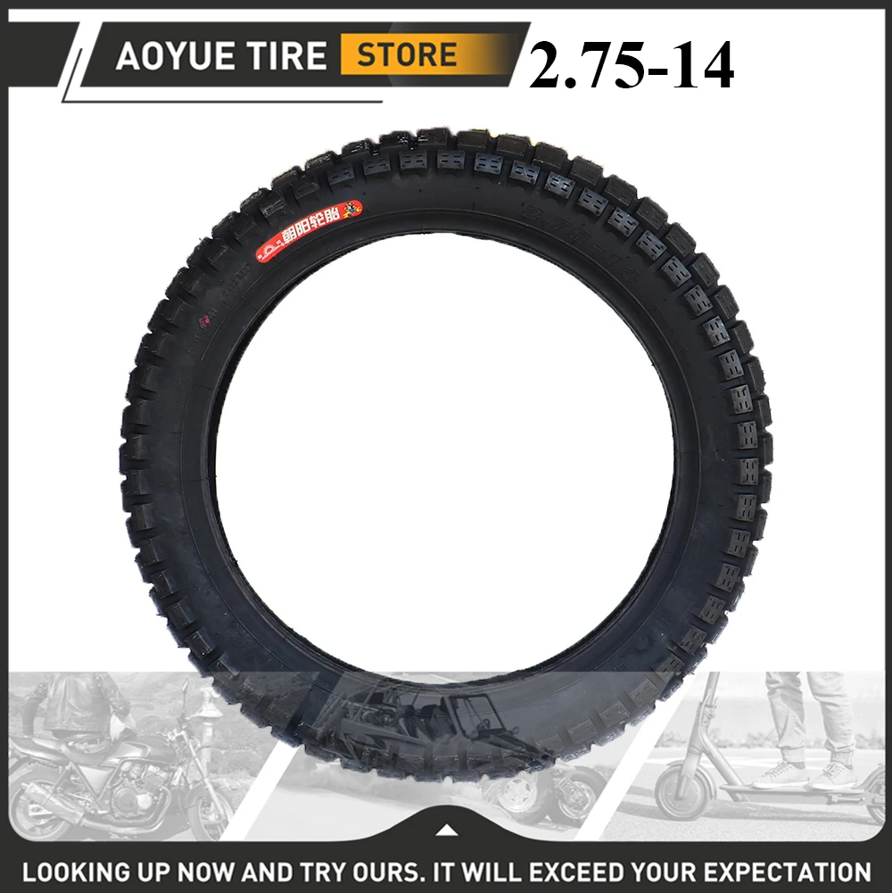 Motocross Tire Electric Tricycle Outer Tyre 2.75-14 Thickened 6PR Wheel Tire Accessories