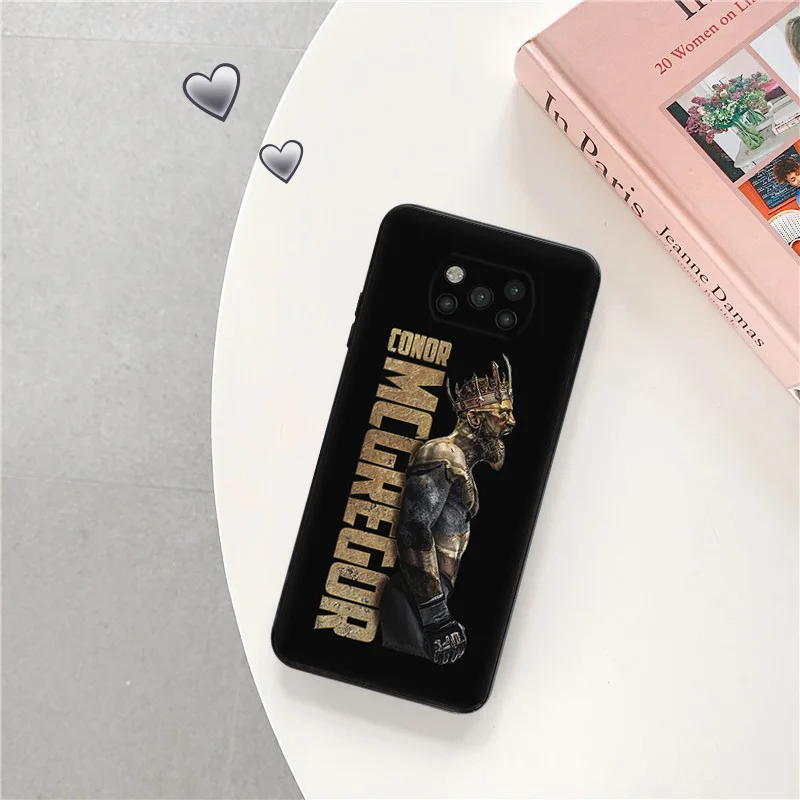 Phone Case For Xiaomi POCO X5 M3 M4 M5S C40 C50 C51 F3 GT F4 F5 X4 X3 14 Pro Conor Mcgregor King Redmi A3X Soft Protective Cover