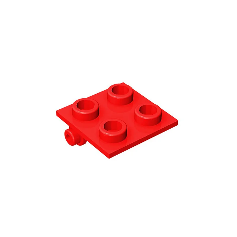 20pcs MOC Parts 6134 Hinge Brick 2 x 2 Top Plate Thin Compatible Bricks DIY Assmble Building Blocks Particle Kid Brain Toy Gift