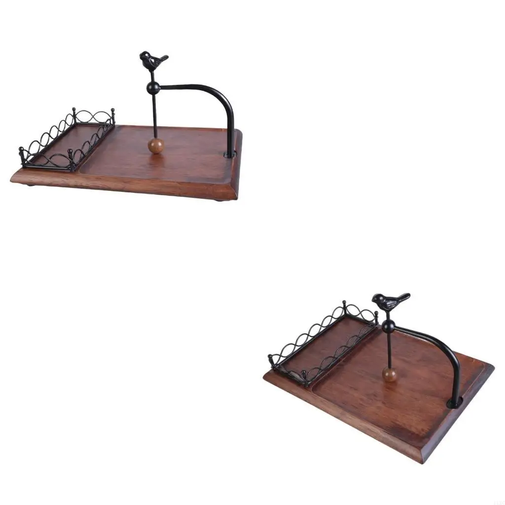 

Многофункциональный держатель тканей и специй с деревянным базовым аксессуаром для элегантных дизайнов пространства для декора