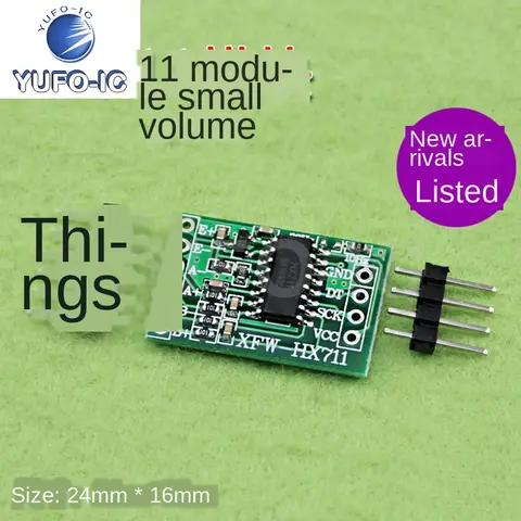 Free Ship 1PCS Hx711 Module/Weighing Sensor Dedicated 24-Bit Precision Ad Module Pressure Sensor Small Volume