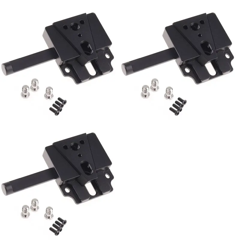 A97I-3X Photography Aluminum Alloy V-Mount Battery Plate Quick Release Plate+V-Lock Adapter For Sony Canon Camera