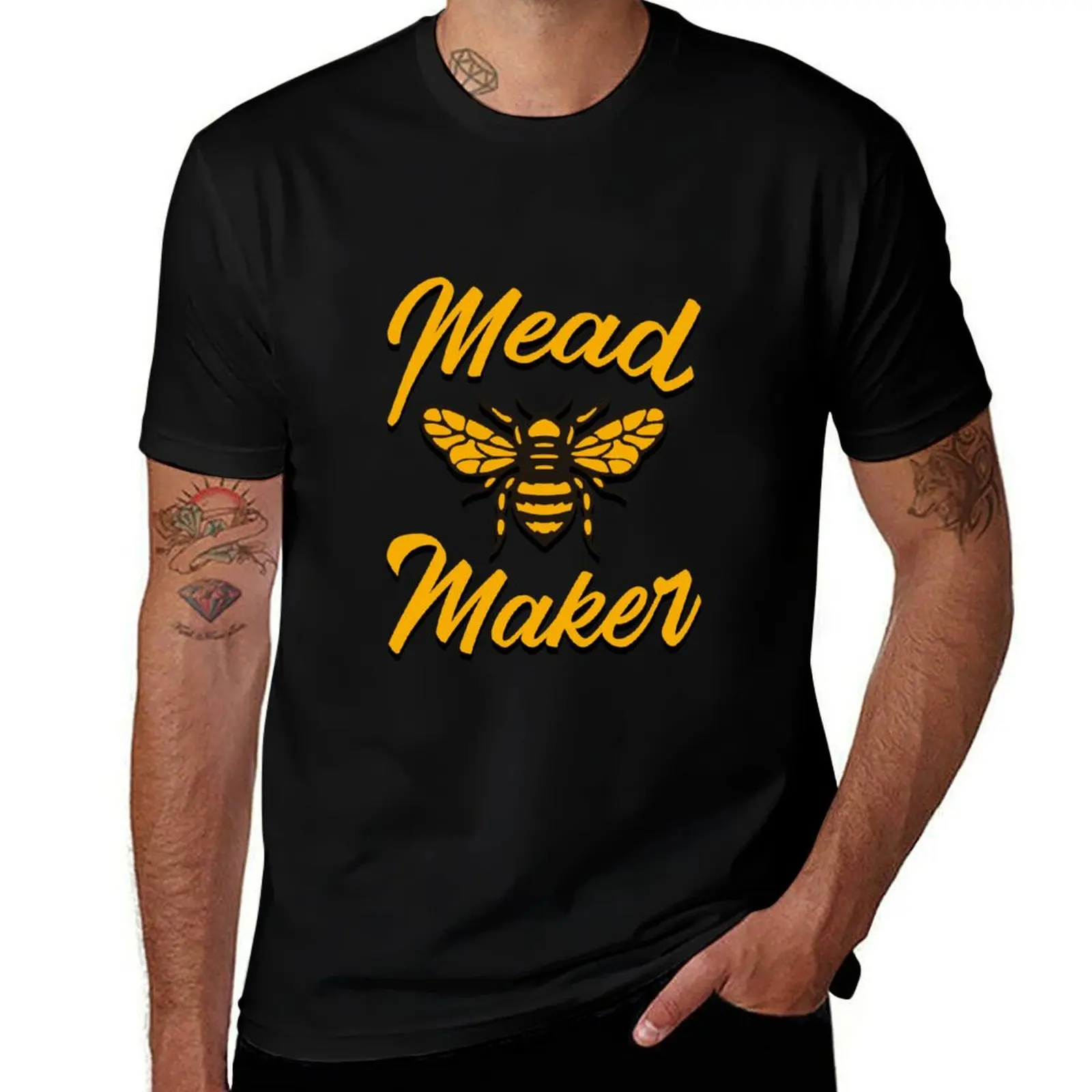 

for man T-Shirt cotton man Mead shirts shirt Maker with for t prints funny t shirts t