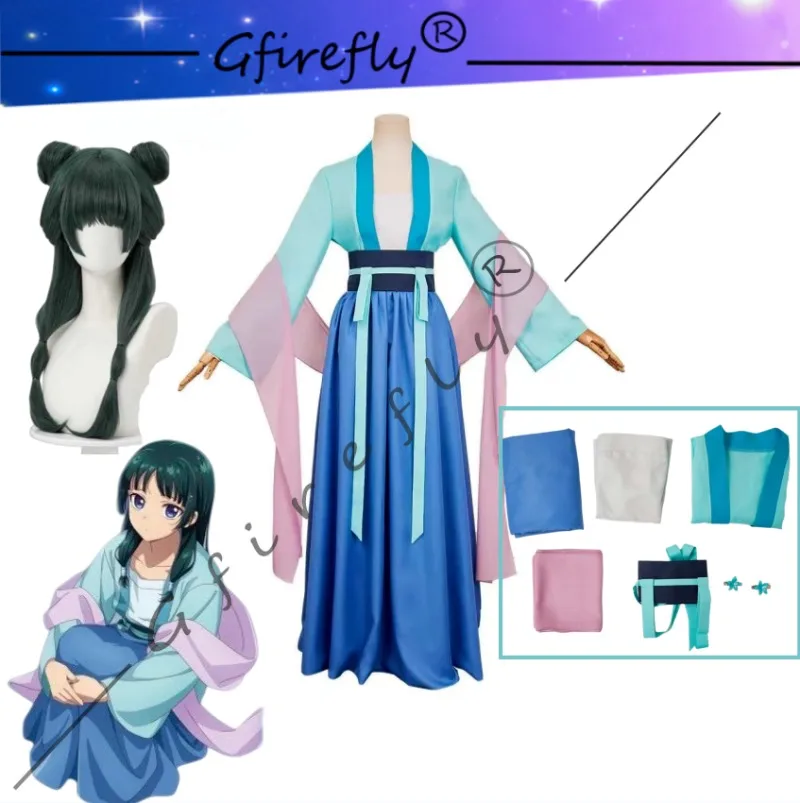 

The Apothecary Diaries Maomao Cosplay Costume Character's Same Style Wig Accessories Costume Young Lady Ancient Style Anime